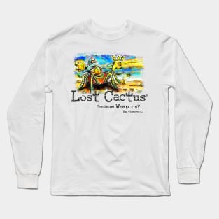 Lost Cactus - Top Secret Weapons? No Comment. Long Sleeve T-Shirt